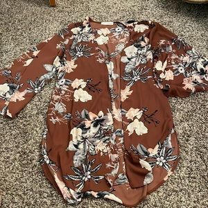 Floral kimono
